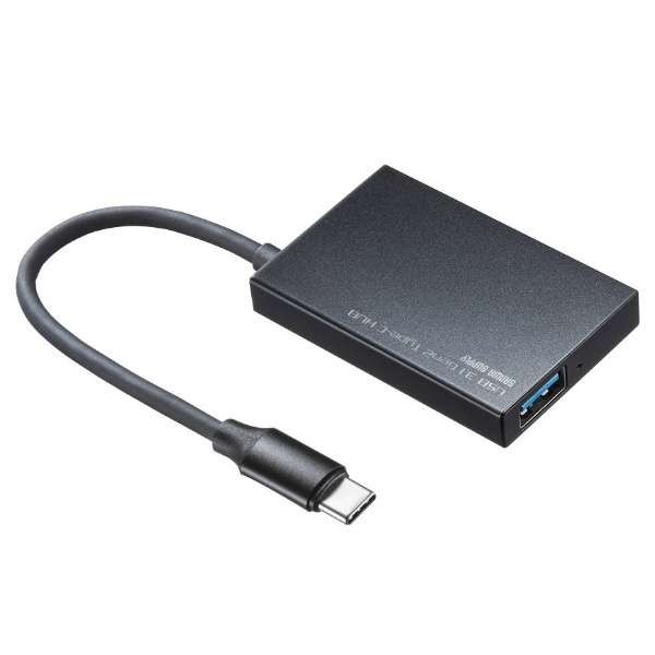 USB-3TCH18BK USB3.1 Gen2Ή Type-Cnu ubN [oXp[ /4|[g /USB 3.2 Gen2Ή]_5