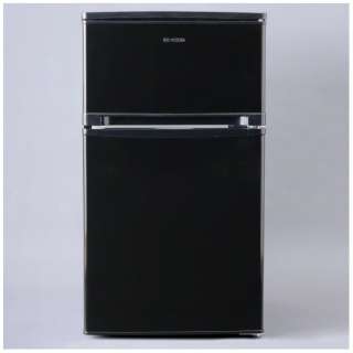 NRSD-8A-B 冷蔵庫 ブラック [2ドア /右開きタイプ /81L] アイリスオーヤマ｜IRIS OHYAMA 通販 | ビックカメラ.com