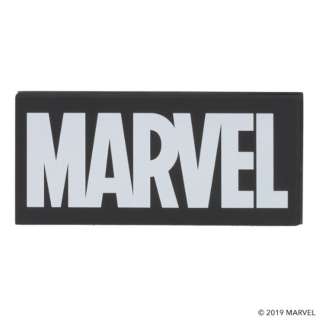 276 905210 モバイルバッテリー Marvel マーベル ロゴ ブラック