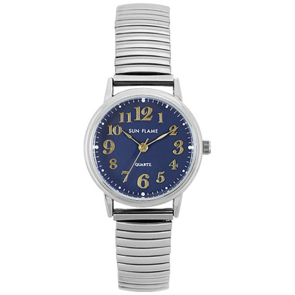 レディース腕時計 サンフレイム MJL-B07-NA ネイビー サンフレイム