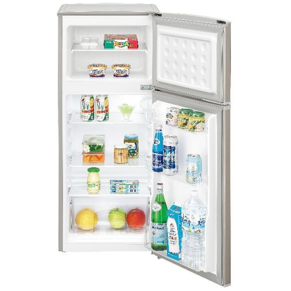 冷蔵庫 シルバー系 SJ-H13E-S [2ドア /右開きタイプ /128L] [冷凍室