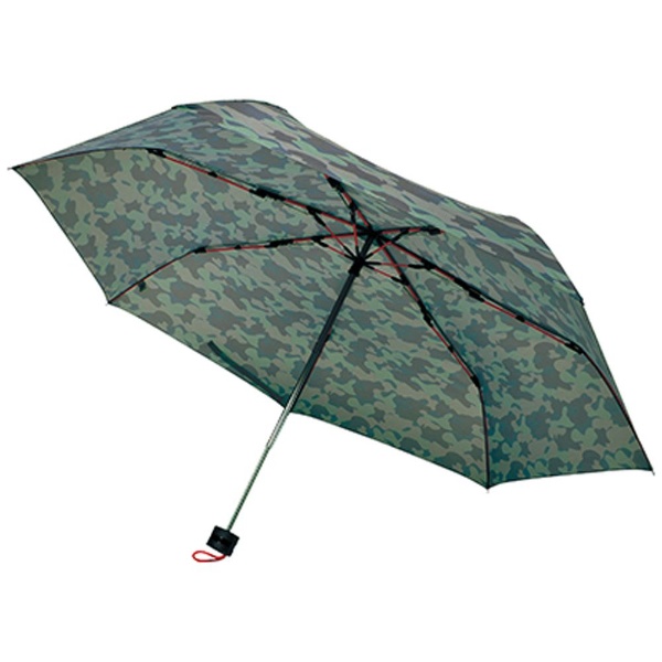 高強度折りたたみ傘 宅配便送料無料 ストレングスミニ 買収 カーキカモ SMV-40363 58cm メンズ 雨傘