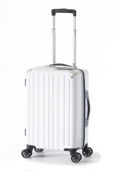スーツケース ハードキャリー 31L ホワイト ALI-6008-18 [TSAロック 