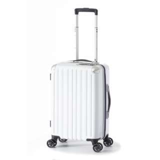 スーツケース ハードキャリー 31L ホワイト ALI-6008-18 [TSAロック搭載]