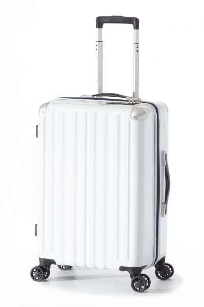 スーツケース ハードキャリー 47L ホワイト ALI-6008-22 [TSAロック 