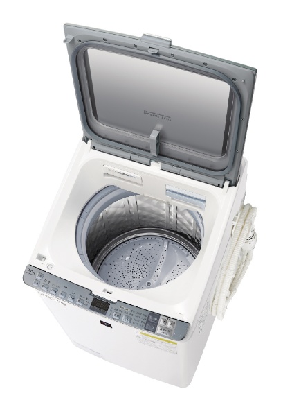 ES-PX8D-S 縦型洗濯乾燥機 シルバー系 [洗濯8.0kg /乾燥4.5kg
