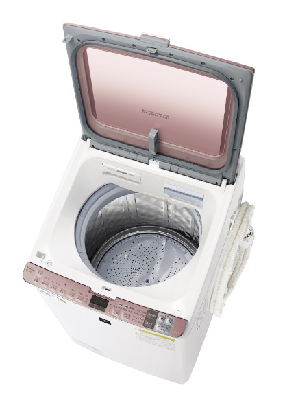 ES-PX8D-P 縦型洗濯乾燥機 ピンク系 [洗濯8.0kg /乾燥4.5kg /ヒーター乾燥(排気タイプ) /上開き] 【お届け地域限定商品】