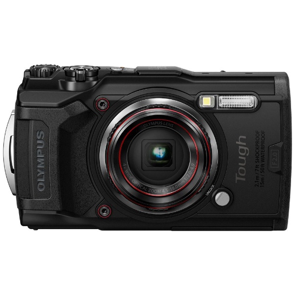 TG-6 コンパクトデジタルカメラ Tough（タフ） ブラック [防水+防塵+耐