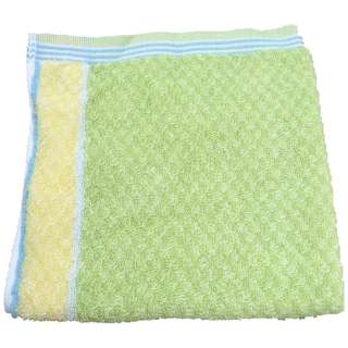 西川今治洗涤毛巾软乎乎地耐用，混在一起的彩色(34×35cm/绿色/今治生产)