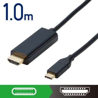 USB-C  HDMI P[u [f /1m /4KΉ] ubN CAC-CHDMI10BK