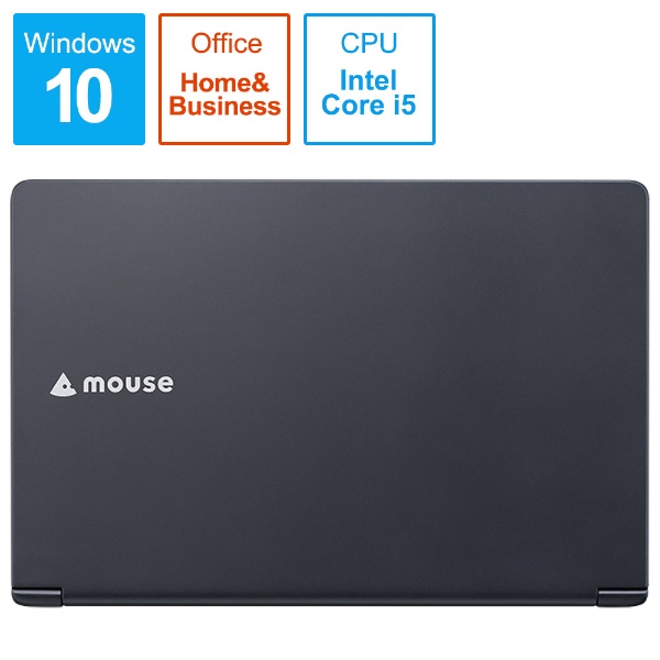 MB-X400S-A ノートパソコン mouse ブラック [14.0型 /Windows10 Home /intel Core i5 /Office  HomeandBusiness /メモリ：8GB /SSD：256GB /2019年6月キャンペーン限定モデル]