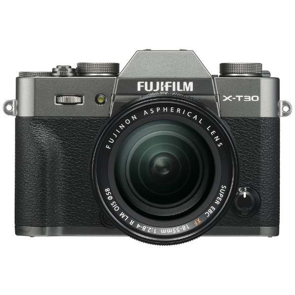 X-T30-CS微单XF18-55mm透镜配套元件木炭银FXT30LKCS[变焦距镜头]_1