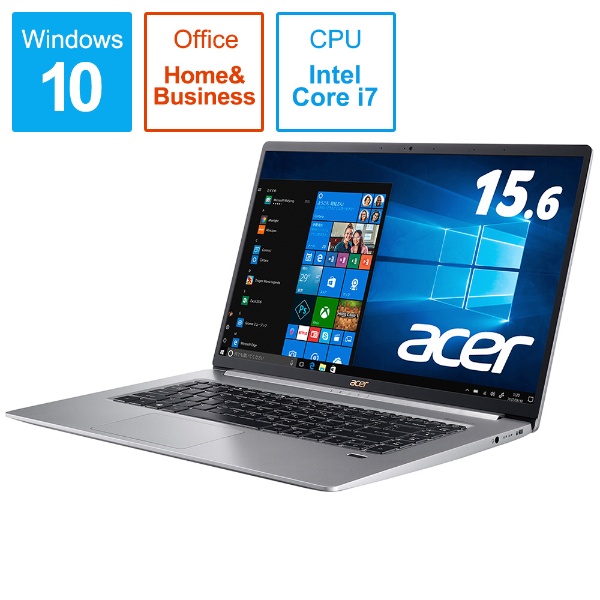 【新品】Acer ノートパソコン i7 SSD Windows10 Office