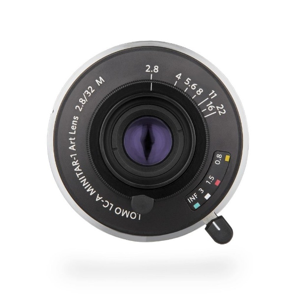 店舗のみ販売】 LOMO LC-A MINITAR-1 Art Lens 2.8/32 M Black