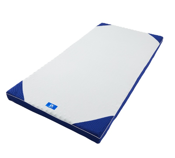 横寝ケアマットレス シングルサイズ(8×97×195cm/ブルー) HC09008001 HC09008001 ブルー