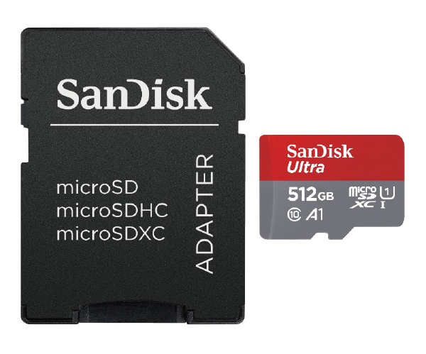 Sandisk microSDカード Ultra 512GB