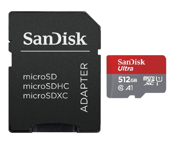 サンディスク マイクロSDカード 512GB sandisk microsd