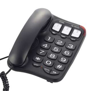 TEL-2991SO-K电话机简单的上级电话黑色