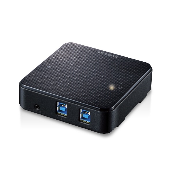 USB3.0対応 切替器 (PC2台) ブラック U3SW-T2 [4入力 /2出力 /手動] エレコム｜ELECOM 通販 | ビックカメラ.com