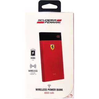 oCobe[ Ferrari ON TRACK  - Wireless portable charger - bh FESEPBWD8RE [8000mAh /1|[g /[d^Cv]