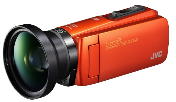 GZ-RX690 ビデオカメラ EverioR（エブリオR） オレンジ [フルハイビジョン対応 /防水+防塵+耐衝撃]