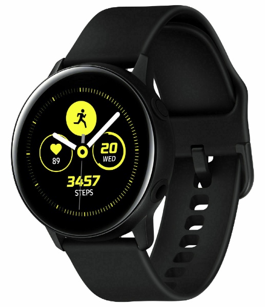 SM-R500NZKAXJP ウェアラブル端末 Galaxy Watch Active ブラック GALAXY｜ギャラクシー 通販 |  ビックカメラ.com