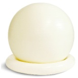 停止从属于环的健身房球姿势内容丰富的(55cm/白)3B-3122
