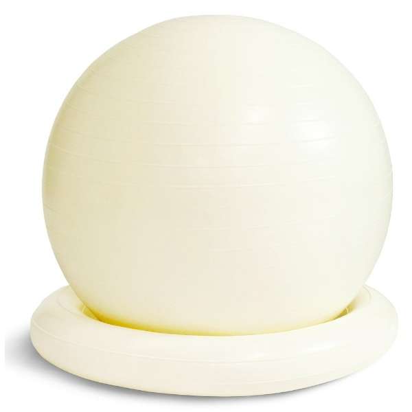 停止从属于环的健身房球姿势内容丰富的(55cm/白)3B-3122_1