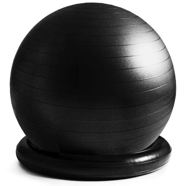 停止从属于环的健身房球姿势(65cm/黑色)3B-3123_1