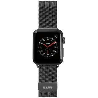 Apple Watch 1-8/SE1-3/ULTRA 42/44/45/49mm BAND LAUT BLACK LAUT_AWL_ST_BK ׯ