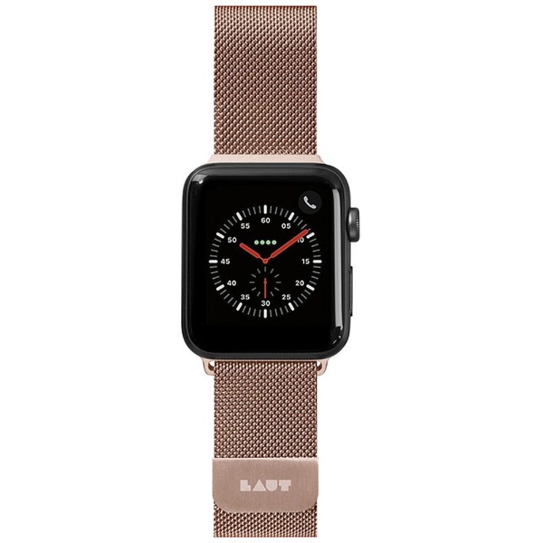 Apple Watch 1-8/SE1-3 38/40/41mm BAND LAUT ROSE GOLD LAUT_AWS_ST_RG  ﾛｰｽﾞｺﾞｰﾙﾄﾞ LAUT｜ラウ 通販 | ビックカメラ.com