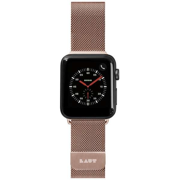 Apple Watch 1-8/SE1-3 38/40/41mm BAND LAUT ROSE GOLD LAUT_AWS_ST_RG玫瑰黄金_1