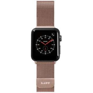 Apple Watch 1-8/SE1-3 38/40/41mm BAND LAUT ROSE GOLD LAUT_AWS_ST_RG ۰޺ް