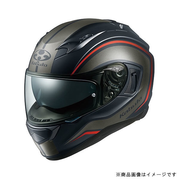 メーカー在庫限り品 584931 お求めやすく価格改定 フルフェイスヘルメット KAMUI 3 KNACK フラットブラックグレー L