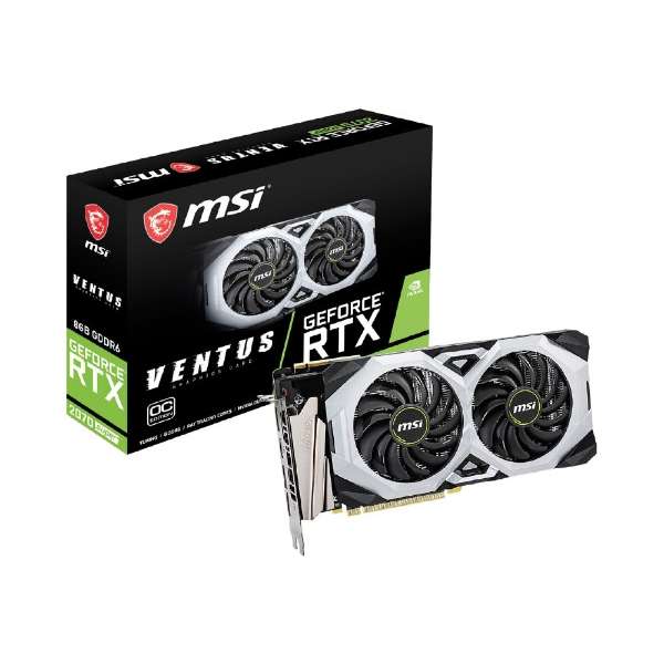 MSI GeForce RTX 2070 SUPER VENTUS OC GeForceRTX2070SUPERVENTUSOC GeForce RTX 2070 SUPER VENTUS OC [8GB] yoNiz_1