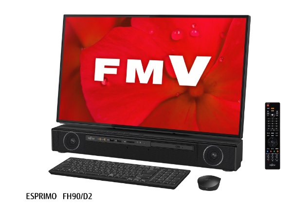 FMVF90D2B デスクトップパソコン ESPRIMO FH90/D2 オーシャンブラック ...
