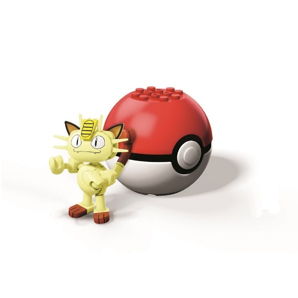 ビックカメラ Gfc90 メガコンストラックス ポケモン モンスターボール ニャース Meowth マテル Mattel 画像イメージ