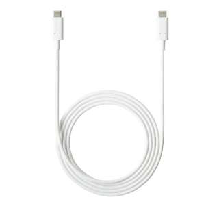 [NTT DOCOMO纯正]1.5m[USB-C⇔USB-C]电缆充电、转送白