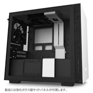 PCケース 【Mini-ITX】 CA-H210B-W1 ﾎﾜｲﾄ/ﾎﾜｲﾄ