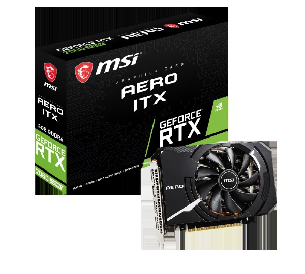 MSI GeForce RTX 2060 【SALE／93%OFF】 ITX GeForceRTX2060SUPERAEROITX SUPER 68％以上節約 AERO
