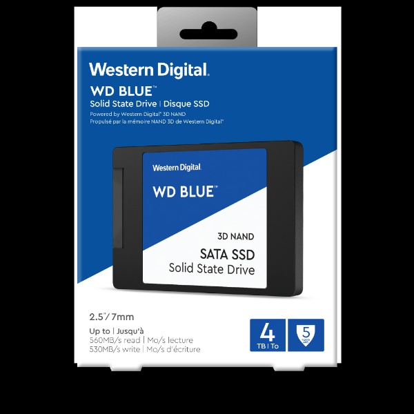 内蔵SSD WD BLUE 3D NAND SATA SSD WDS400T2B0A WESTERN DIGITAL