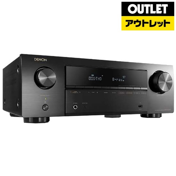 アウトレット品】 AVサラウンドレシーバー[5.2ch/Bluetooth対応 /ワイドFM対応] AVR-X550BT K ブラック 【外装不良品】  デノン｜Denon 通販 | ビックカメラ.com