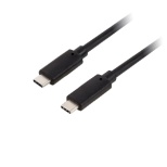USB3.1 G1P[u TypeC-C PDΉ 1m GH-UCSCCPB1-BK ubN [1m /USB Power DeliveryΉ]