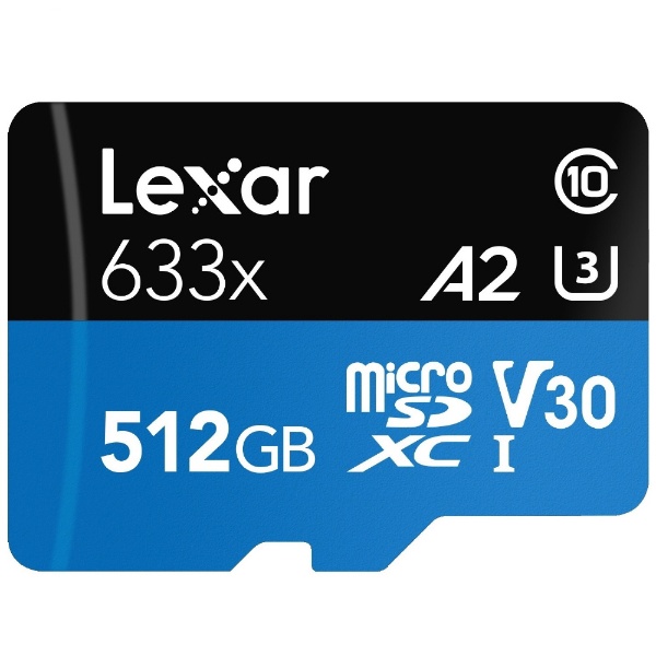microSDXCカード High-Performance（ハイパフォーマンス） 633x
