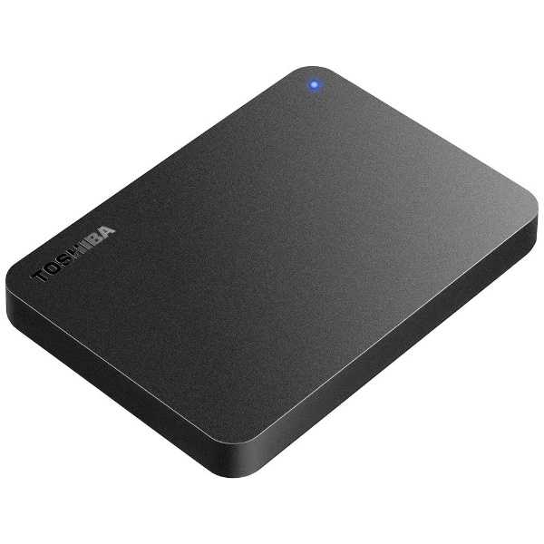 外付けHDD USB-A接続 HD-TPA1U3-B ブラック [1TB /ポータブル型]