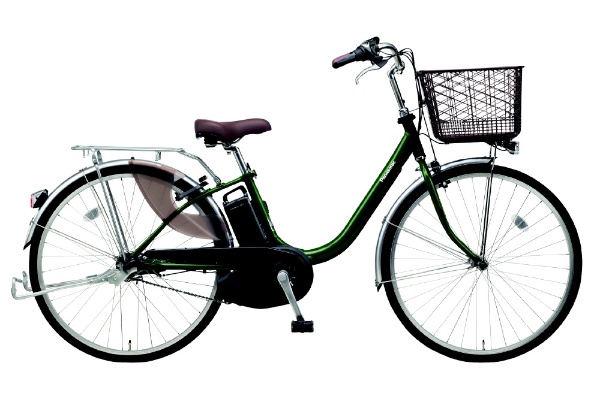 24型 電動アシスト自転車 ビビ・L(グリーン/内装3段変速)BE-ELL43【2019年モデル・五輪ロゴ入りスポーツタオル付限定カラー】  【キャンセル・返品不可】