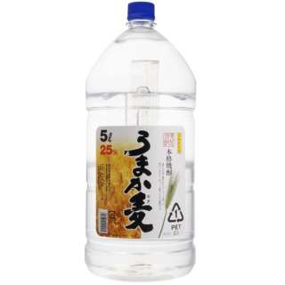 umaka麦子25度塑料瓶5000ml[麦烧酒][麦烧酒]