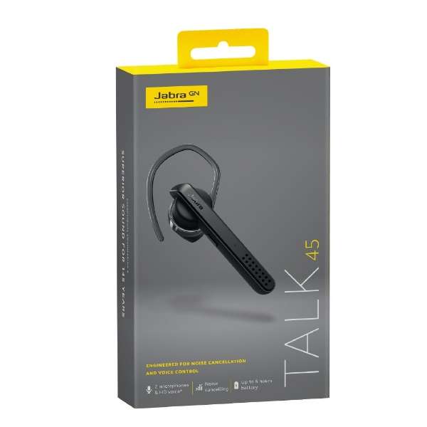 一个耳朵耳机JABRA TALK 45 Black 100-99800902-40[讨厌无线(Bluetooth)/一个耳朵/的吊钩型]_4