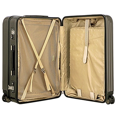 スーツケース 85L SALSA DELUXE（サルサデラックス） グランナイトブラウン 830.65.33.4  【処分品の為、外装不良による返品・交換不可】