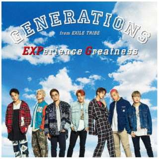 Generations From Exile Tribe Experience Greatness Cd エイベックス エンタテインメント Avex Entertainment 通販 ビックカメラ Com
